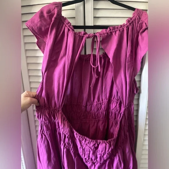 Anthropologie Smock Waist Mini Dress - Picture 9 of 10